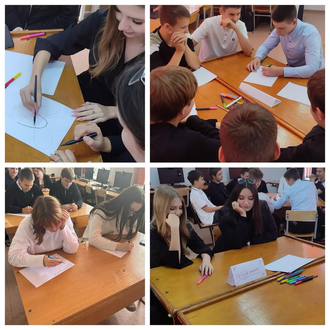 SMART BALA жобасы аясында өткен сынып сағаттарында жоғарғы сынып оқушылары «Инновациялар және Қазақстанның болашағы» тақырыбында топтық плакаттар жасады.