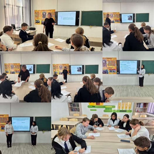 Беседа с учащимися 8 класса: 