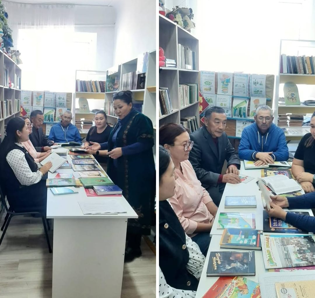  Абай Құнанбайұлының шығармашылығына арналған «Абайдың қара сөздері » тақырыбында ұстаздармен талқылау өтті.