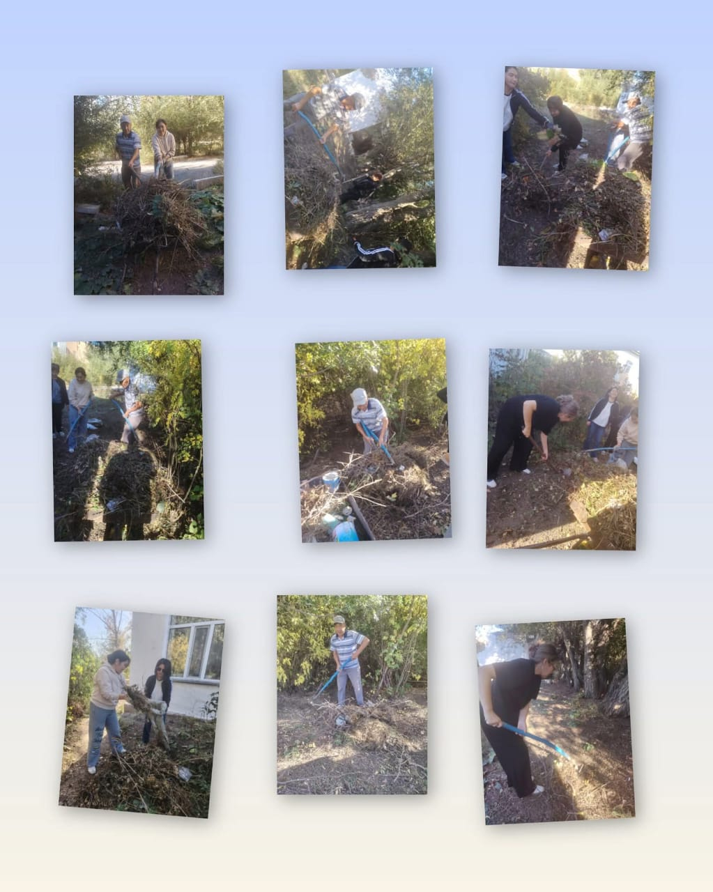 С.Сейфуллин атындағы ЖББ мектебінде сенбілік өткізілді. Сенбілікке мектеп ұстаздары  белсене қатысып, мектеп ауласын тазартты. #Сенбілік_2025