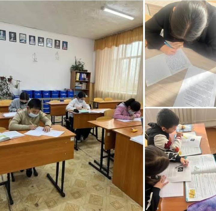 6–9 сыныптарда күнделікті сабақ барысында 5 минуттық функционалды сауаттылық тапсырмаларын орындау сәті