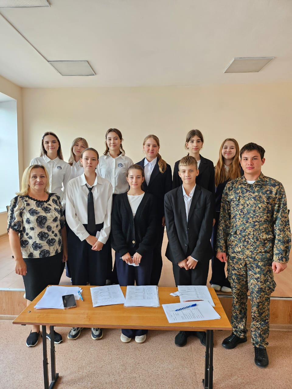 11 қыркүйекте 8-сыныптар арасында 