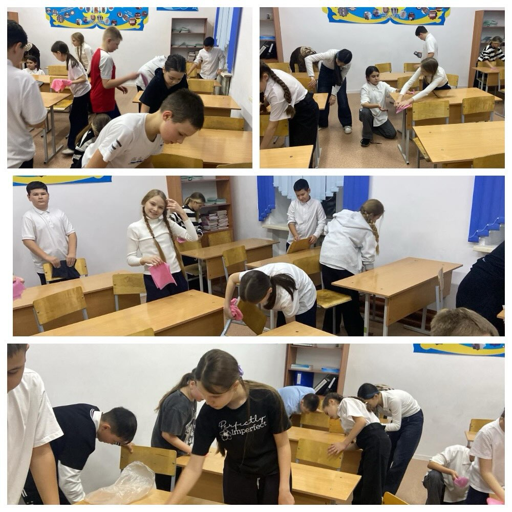 Өзімізді қоршаған ортаға қамқор болайық! ???? Бүгін 6 «А» сыныбы нағыз еңбектің үлгісін көрсетті!