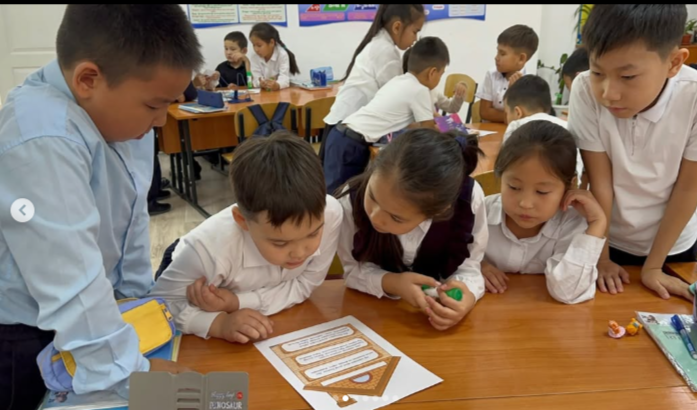  «Қызықты грамматика», «Математика шыңы», «Өсімдіктер әлемі», «Қызықты геометрия», «Мен және экология» атты факультатив сабақтары