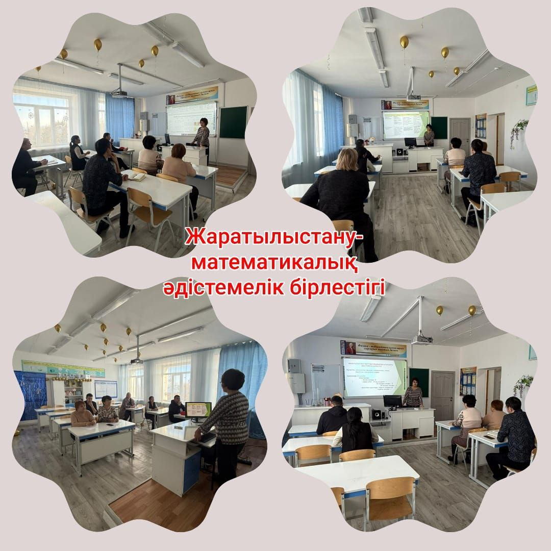Жаратылыстану-математикалық бағытындағы әдістемелік бірлестік отырысы
