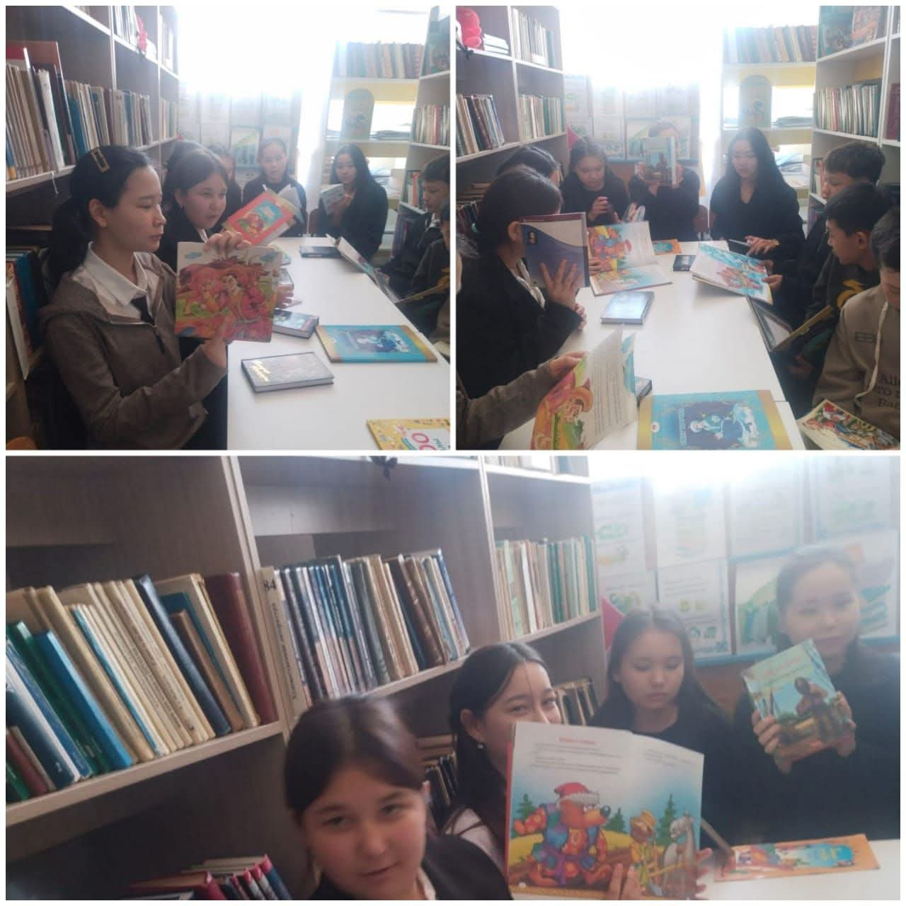 2026 жылдың 5  қаңтардың Кітап оқитын ұлт жобасы бойынша оқушыларға ұсынған кітаптар тізімі бойынша мектебіміздің оқушылары өз оқыған шығармалары туралы айтты.