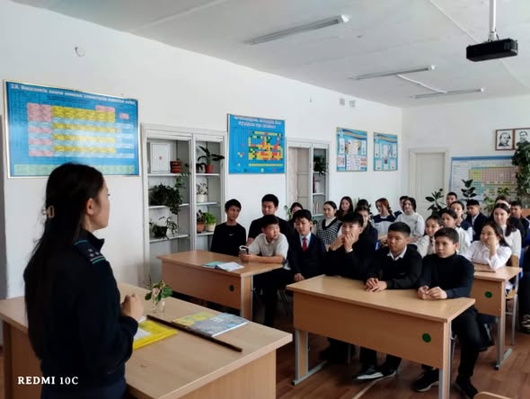 Оқушыларға нашақорлықтың адам өміріне