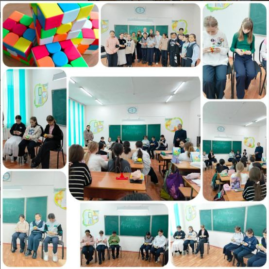 Сегодня, 24 января, в женской гимназии, в рамках акции досболlike, учителями математики было проведено дружеское соревнование «тапқыр дос»