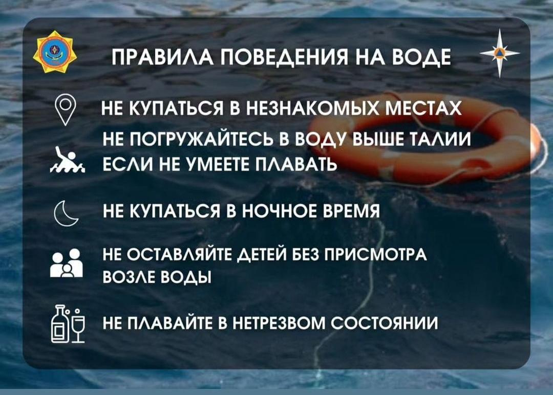 Правила поедения на воде