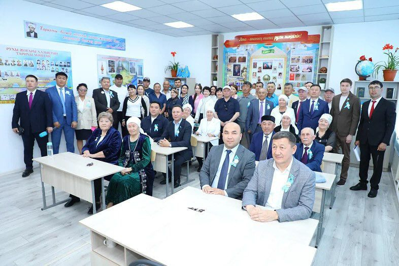 Ұрпаққа өнеге – Ұстазға тағзым: Берген Бейсекеевич атындағы тарих кабинеті ашылды