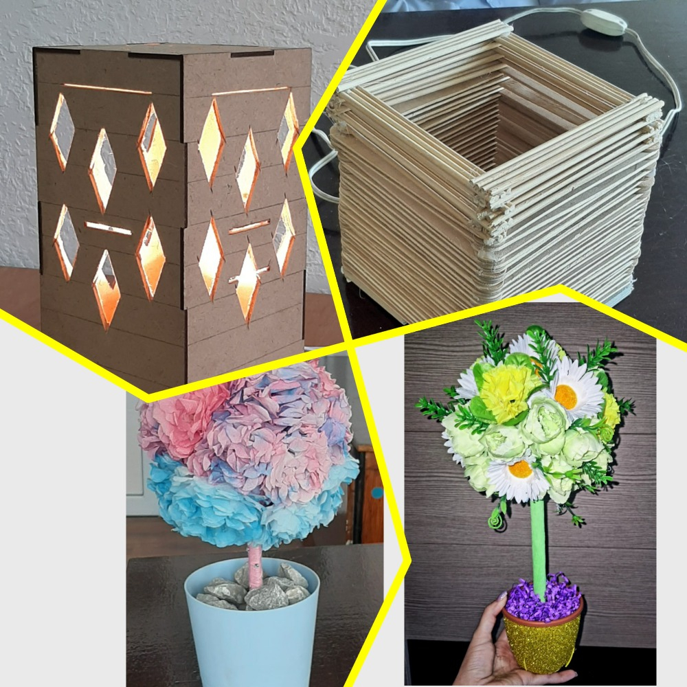 Выставка работ учащихся девятых классов.