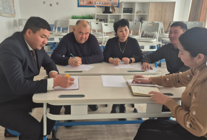 эстетикалық пәндер бірлестігі бекітілген жоспарға сәйкес отырыс 